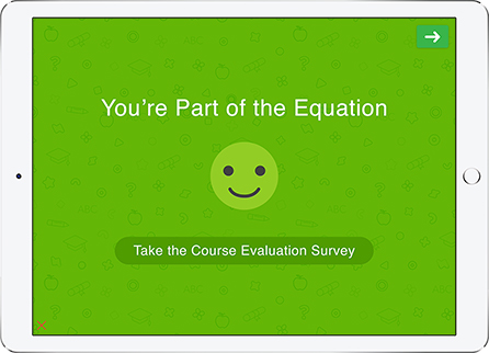 course evaluation survey template quicktapsurvey