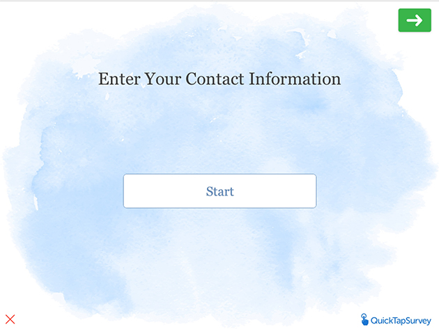 Quick Contact Information Survey Template