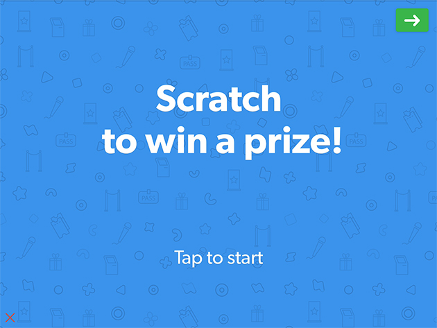 Scratch To Win Contest Lead Capture Template