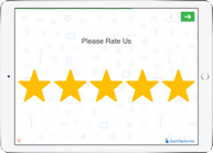 Star rating survey question type