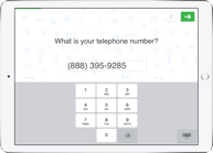 Telephone survey question type