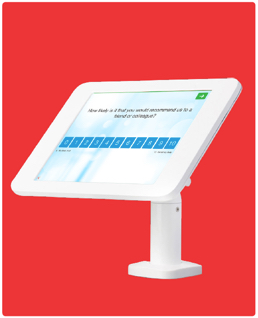 Kiosk or stand for data collection